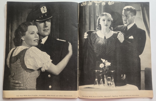 Willi Forst, Fotos Serenade und Mazurka